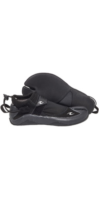 2026 Rip Curl Reefer 1.5mm Split Toe Wetsuit Shoes WBO1AT - Black / Charcoal