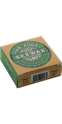 2026 Sex Wax Quick Humps Cool To Mid Warm Surf Wax Swwqh - Groen