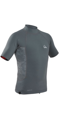2026 Palm Heren Neoflex 0.5mm Neopreen Top Met Korte Mouwen 12797 - Jet Grijs