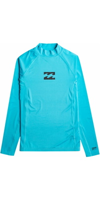 2026 Billabong Jongens Waves All Day UV50 Lange Mouw Lycra Vest EBBWR00100 - Bright Blue