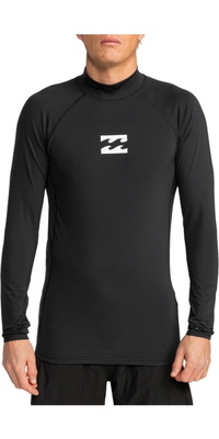 2026 Billabong Heren Waves All Day UV50 Lange Mouw Lycra Vest EBYWR00102 - Black