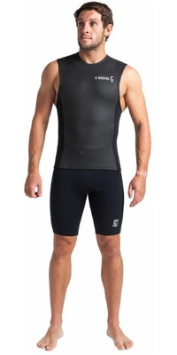 2026 C-Skins Heren Legend 2/ 2mm Neoprene Wetsuit Vest C-LE22VE - Black