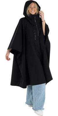 2026 Waterdichte Omkleedjas Van De Dryrobe / Poncho DRWCRP - Black
