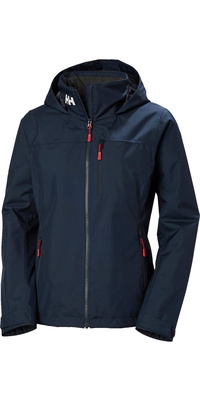 2026 Helly Hansen Dames Crew Hooded Midlayer Zeiljas 2.0 34447 - Navy