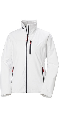 2025 Helly Hansen Dames Crew Midlayer Zeiljas 34449 - White