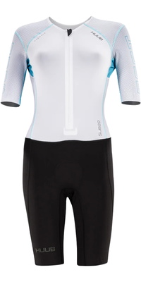 2026 Huub Dames Anemoi 2 Sub22 Trisuit Anewsub22flbw - Zwart/wit / aqua
