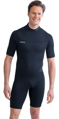 2026 Jobe Heren Atlanta 2mm Shorty Wetsuit 303620001 - Black