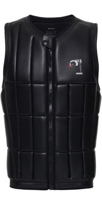 2026 Mystic Heren Anarchy Front Zip Wake Impact Vest 35005.240210 - Black
