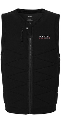 2026 Mystic Heren Outlaw Front Zip Wake Impact Vest 35005.240226 - Black