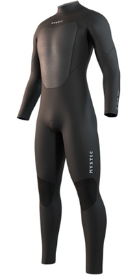 2026 Mystic Heren Star 4/3mm Rug Ritssluiting Wetsuit 35000.250026 - Black
