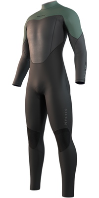 2026 Mystic Heren Star 5/3mm Rug Ritssluiting Wetsuit 35000.250025 - Dark Olive
