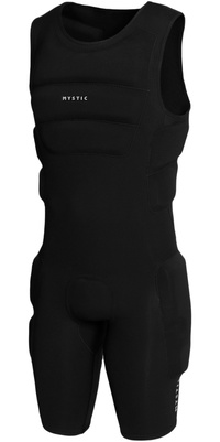 2026 Mystic Heren Surf Impact Short John Suit 35005.240212 - Black