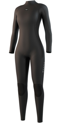 2025 Mystic Women Haven 5/3mm Rug Ritssluiting Wetsuit 35000.250048 - Black