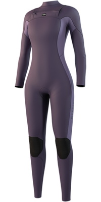 2026 Mystic Dames Haven 5/3mm Borst Ritssluiting Wetsuit 35000.250045 - Purple