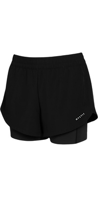 2026 Mystic Dames Ida Gevoerde Sport Korte Broek 35001.240271 - Black