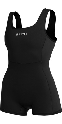 2026 Mystic Dames Lunar 2mm Ritssluiting-vrij Short Jane Wetsuit 35000.240213 - Black
