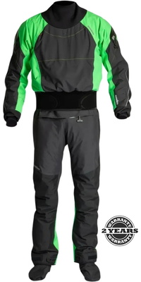 2026 Nookie Fusion Latex Droogpak DR50 - Black / Groen