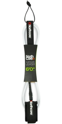 2026 Northcore 6FT Surfboard Leash NOCO54A - White