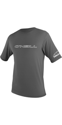 2025 ONeill Heren Basic Skins Zonnehemd Met Korte Mouwen 3402 - Graphite