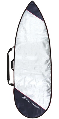 2026 Ocean and Earth Barry Basic Shortboard Surf Cover OESCSB22R - Red