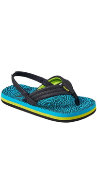 Reef Peuter Little Ahi Teenslippers / Sandalen CJ2840 - Blue Coral