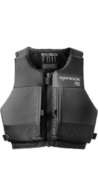 2026 Spinlock Folie Front Zip 50n Drijfhulpmiddel Slfba - Zwart