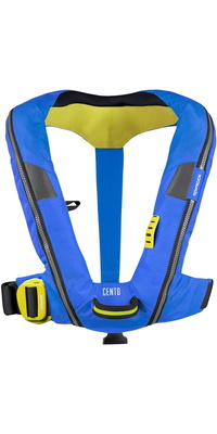 2026 Spinlock Junior Deckvest Cento 100N Auto Reddingsvest Dwcen - Blauw