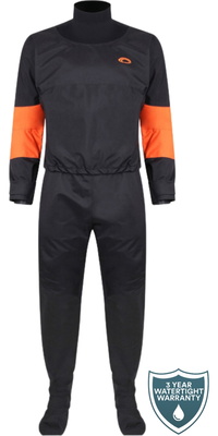 2026 Typhoon Roan Hinge Zip Drysuit 100184 - Orange / Graphite