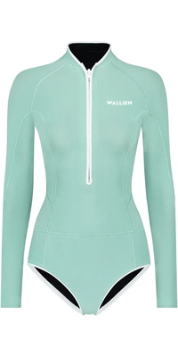 2026 Wallien Dames Yulex Horizonia 1.5mm Lentepak Wetsuit 101006010 - Aquamarine