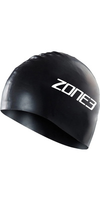 2026 ZONE3 Siliconen Badmuts SA24SCAP - Black