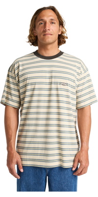 2025 Billabong Heren Baxter Crew Hals T-shirt EBYKT00111 - Sand