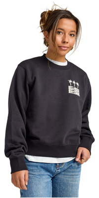 2025 Billabong Dames Stamboom Crew Fleece EBJSF00191 - Black Pebble