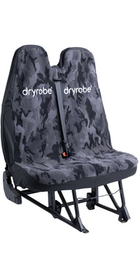 2026 Dryrobe Dubbele Autostoelhoes DRDCSC - Black / Camo