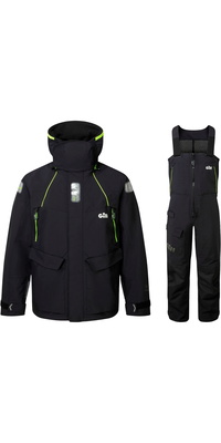 2026 Gill Heren OS2 Offshore Jas En Broek Zeilpak GMOOJATCSB - Black