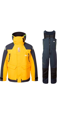 2026 Gill Heren OS2 Offshore Jas En Broek Zeilpak GMOOJATCSGN - Goldfusion / Navy