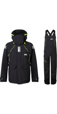 2026 Gill Dames OS2 Offshore Jas En Broek Zeilpak GWOOJATCSB - Black