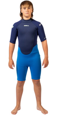 2025 Gul Junior Response Natur 3/2mm Shorty Wetsuit RE3322-BLBL - Blue