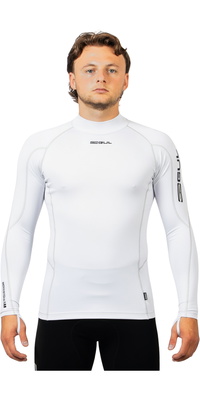 2026 Gul Heren UV-bescherming Lycra-vest Met Lange Mouwen RG0339-WHWH - White