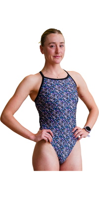 2025 HUUB Dames Zwemkleding COSSND - Soundwave