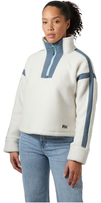 2025 Helly Hansen Dames Imperial Pile Zip Pullover 49581 - Snow