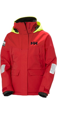 Helly Hansen Dames Pier 2025 4,0 Jas 34486 --------------------------------------------------------------------------------------------------------------- Alert Red