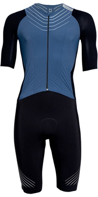 2026 Huub Heren Pinnacle Tri Suit PINNLCSSB - Steel Blue