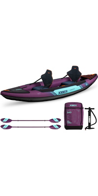 2026 Jobe Croft Inflatable Kayak Package 600025001 - Sunset Purple