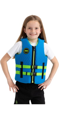 2026 Jobe Junior 50N Neopreen Reddingsvest 244925004 - Blue / Groen