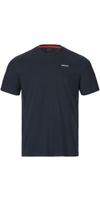 2025 Musto Heren Klassiek Logot-shirt 85121 - Navy
