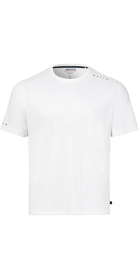 2026 Musto Heren Evo Crew Sunblock Tee 82432 - Zonnebrandcrème White