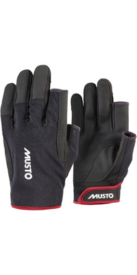 2026 Musto Essentials Zeilen Lange Vinger Handschoenen 2.0 86117 - Black