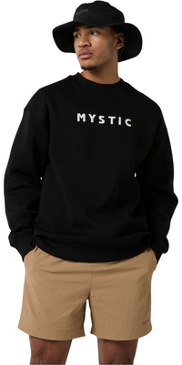 2026 Mystic Brand Crew Zweet 35104.250135 - Black