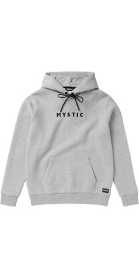 2025 Mystic Heren Brand Hood Sweat M25-CL-H-BRH-848 - Light Grey Melee