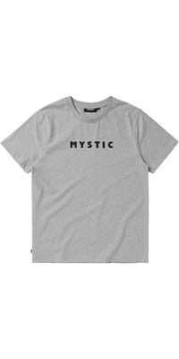 2025 Mystic Mens Brand Tee 35105.250805 - Light Grey Melee
